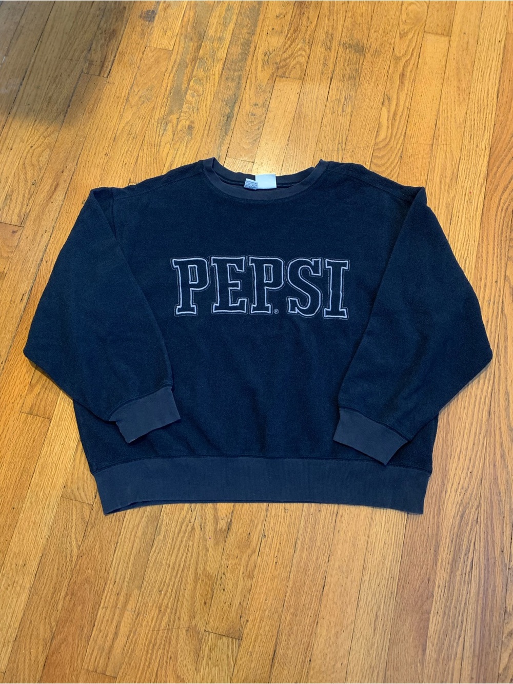 Vintage 90s Pepsi Fleece Pullover Crewneck Sweater